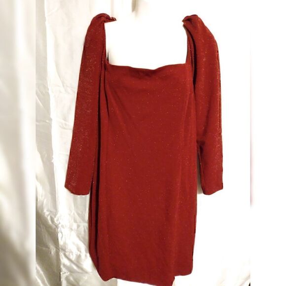 1 State Princess Metallic Short Formal Mini Dress XL - Picture 2 of 10